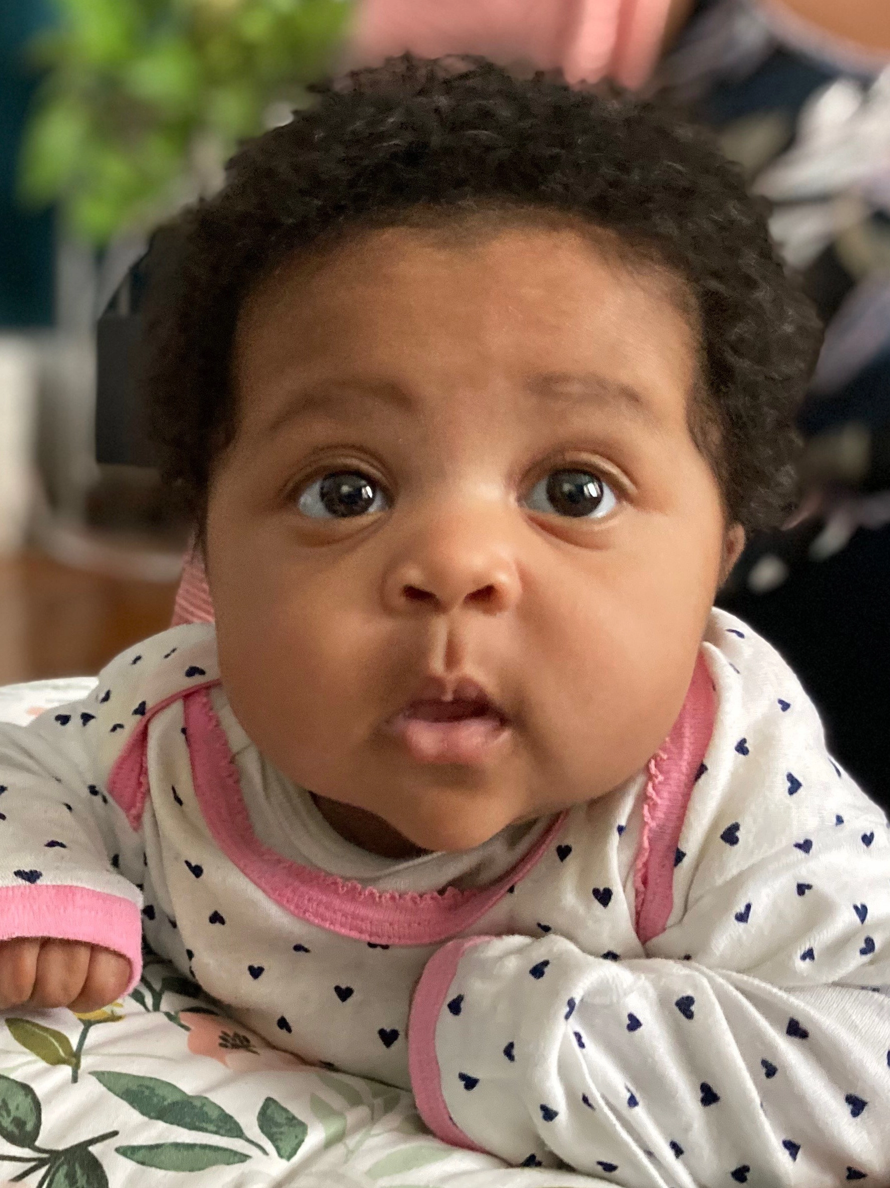 Young toddler in pajamas